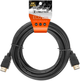 Kabel Cabletech Eco Line HDMI - HDMI 2.0 4K 15m Black (5901890043762) - obraz 2