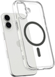 Etui plecki Spigen Ultra Hybrid MagSafe Case do Apple iPhone 17 Transparent/Graphite (8800283315134) - obraz 5