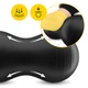 М'яч для фітнесу (арахіс) 4FIZJO Air Ball Peanut 45 x 90 см Anti-Burst Black (P-5907739312938) - зображення 11