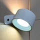 Настенный светильник Mexllex LED с аккумулятором и сенсорным управлением, 360° вращение – White - изображение 5