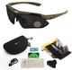 Очки RockBros Original Polarized olive с диоптрийной вставкой и 5 сменными линзами - изображение 7