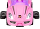 Jeździk pchacz autko Deluxe z raczka i panelem muzycznym Różowy 382-PINK (5903089065029) - obraz 6