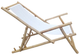 Leżak HOMLA 741838 MARE 59 x 107 x 85 cm Biały (5906496741838) - obraz 3