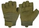 Перчатки Olive Mil-Tec Fingerless Gloves 12538501 - размер L - изображение 1