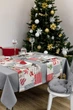 Скатертина Merry Christmas з тематичним різдвяним принтом ПРОВАНС Сірий artdom71512905 (artdom31467) - изображение 5