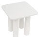 Stolik kawowy HOMLA 746697 DRUVA 40 x 40 x 40 cm biały (5906496746697) - obraz 3