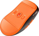Миша RK ROYAL KLUDGE M30 Wireless/Bluetooth/USB Black/Orange (RK-M30-BLKOR) - зображення 6