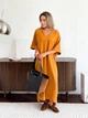 Платье длинное летнее женское ARTKNIT Эстель One Size Горчичное (2251948364015) - изображение 4