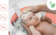 Wanienka składana Ricokids RK-287 z termometrem i wkładką Biało-różowa (5903890629205) - obraz 7