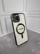Чехол Shining Chrome Case With MagSafe с защитой камеры для iPhone 13 Pro Max Green - изображение 4