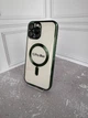 Чехол Shining Chrome Case With MagSafe с защитой камеры для iPhone 13 Pro Max Green - изображение 3