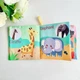 Книжка детская Animal Лев 10*10 см, пищит, шуршит, развивающая, для малышей с рождения - изображение 6