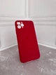 Чехол Wave Silicone Case з защитой камеры для iPhone 11 Pro Max Rose Red - изображение 4