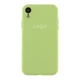 Чохол Silicone Case Full Size with Frame для iPhone Xr Колір 08.Dark Blue - зображення 12
