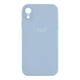 Чохол Silicone Case Full Size with Frame для iPhone Xr Колір 08.Dark Blue - зображення 13