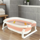 Wanienka składana Ricokids RK-286 z wkładką Biało-różowa (5903890629182) - obraz 12