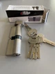 Цилиндр замка с ручкой Riko lock cylinder ZZ 30x30T Сатин - изображение 4