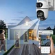 Уличная WiFi камера видеонаблюдения Q2 проводная с 2 объективами и датчиком движения поворотная наружная IP камера - изображение 2