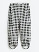 Брюки H&M 104см бежево черный 1611138033 - изображение 1