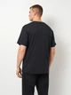 Футболка бавовняна довга чоловіча Converse CVM5T565-BLK M Чорна (0198820121248) - зображення 2