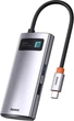 USB-хаб Baseus Type-C Hub 4-в-1 CAHUB-CY0G быстрая зарядка PD100 Вт + HDMI 4K 30 Гц + USB 2.0 + USB 3.0 (33490_PD100) - изображение 3