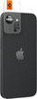 Szkło hartowane Spigen Glas.tR EZ Fit Optik Pro do Apple iPhone 16e Black 2 szt. (AGL09279) - obraz 2