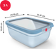 Контейнер прямоугольный Tefal oneClick 3 л (N1211610) - изображение 2