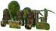 Klocki Trefl Brick Trick Travel Piramida Schodkowa (62048) (5900511620481) - obraz 3