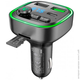 ФМ модулятор BOROFONE BC48 Broad (QC3.0 2USB/Type-C 18W/3A) чорный - изображение 1
