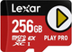 Карта пам'яті Lexar Play Pro microSDXC 256GB UHS-I Express (LMSXPS0256G-BNNNG) - зображення 1
