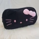 Пенал, Хеллоу Кітті, Hello Kitty, черний, 22 см - зображення 1