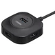USB-хаб Remax RU-U8 4 USB + Micro in Black (GB4943.1-2011) - изображение 1