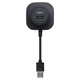 USB-хаб Remax RU-U8 4 USB + Micro in Black (GB4943.1-2011) - изображение 3