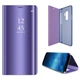 Чехол книжка зеркало Epik Clear View для Samsung Galaxy S20 Purple - изображение 2