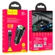 Автомобильное зарядное устройство HOCO NZ6 PD45W+QC3.0 (2Type-C/1USB/3A) + Type-C - Lightning, Black - изображение 2