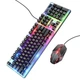 Проводная игровая клавиатура и мышка Hoco GM18 с RGB подсветкой, Black - изображение 7