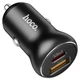 Автомобильное зарядное устройство HOCO NZ5 PD30W+QC3.0 (1Type-C/1USB) + Type-C-Lightning, Black - изображение 2