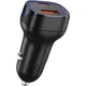 Автомобильное зарядное устройство XO CC37 USB QC3.0 3A Type-C PD 20W, Black - изображение 2