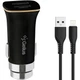 Автомобильное зарядное устройство Gelius Pro Apollo GP-CC01 USB 3.1A Cable Lightning, Black - изображение 1