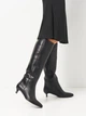 Женские сапоги кожаные Ashoes 2567 36 23.5 см Черные (AS2000000022826) - изображение 2