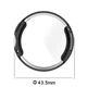 Силіконовий чохол для Google Pixel Watch​ із захистом на екран black - зображення 4