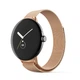 Металевий ремінець Milanese Magnetic для смарт-годинників Google Pixel Watch rose gold - зображення 6