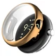 Силиконовый чехол для Google Pixel Watch с защитой на экран rose gold - изображение 1