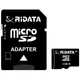 Карта памяти RiDATA microSDHC 16GB Class 10+ SD адаптер - изображение 1