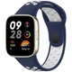 Ремешок Sport Silicone для Xiaomi Redmi Watch 3 Active white-blue - изображение 2