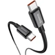 Data Кабель USB Baseus Superior Series Type-C / Type-C (CATYS-B01) 100W 1m, Black - зображення 3