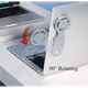 Боковой держатель для беспроводного зарядного устройства MagSafe Magnetic Wireless, White - изображение 4