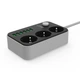 Сетевой удлинитель LDNIO SE3631 НА 3 розетки 6 USB 1,6м Black-Gray - изображение 4