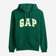 Толстовка на флисе, на молнии мужская GAP 190387950 XL Зеленая (1159858263) - изображение 4