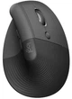 Миша бездротова Logitech Lift Ergonomic Mouse Graphite (910-006473) - зображення 1